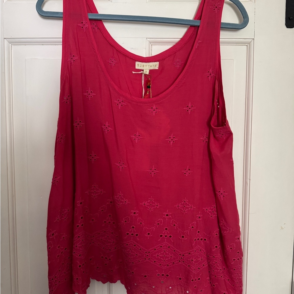 Sundance Catalog NWT XL Women's Sleeveless Top